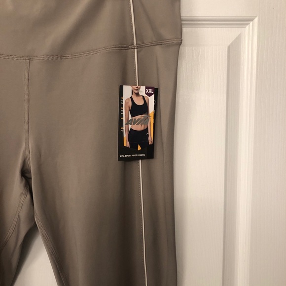 NWT…Avia Sport Piped Leggings - XXL - Picture 3 of 12